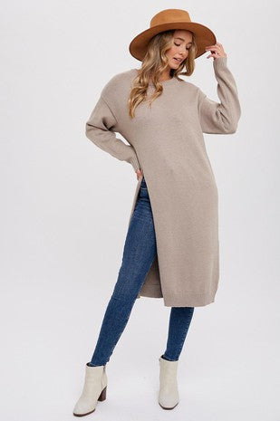 Dakota High Slit Pullover