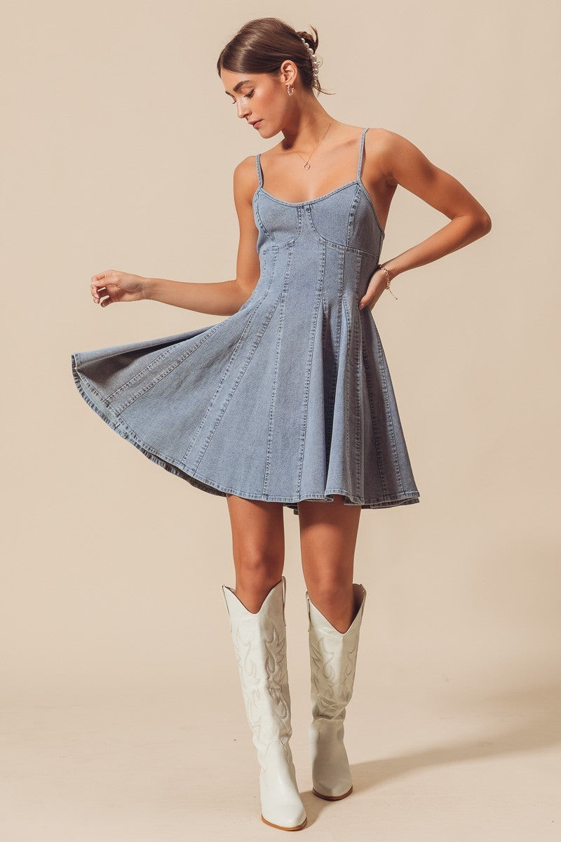 Annie Denim Dress