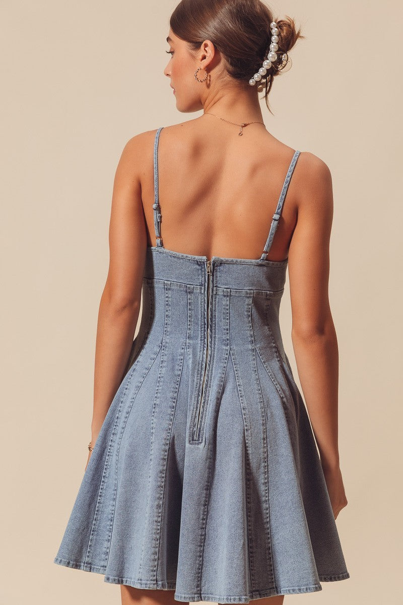 Annie Denim Dress