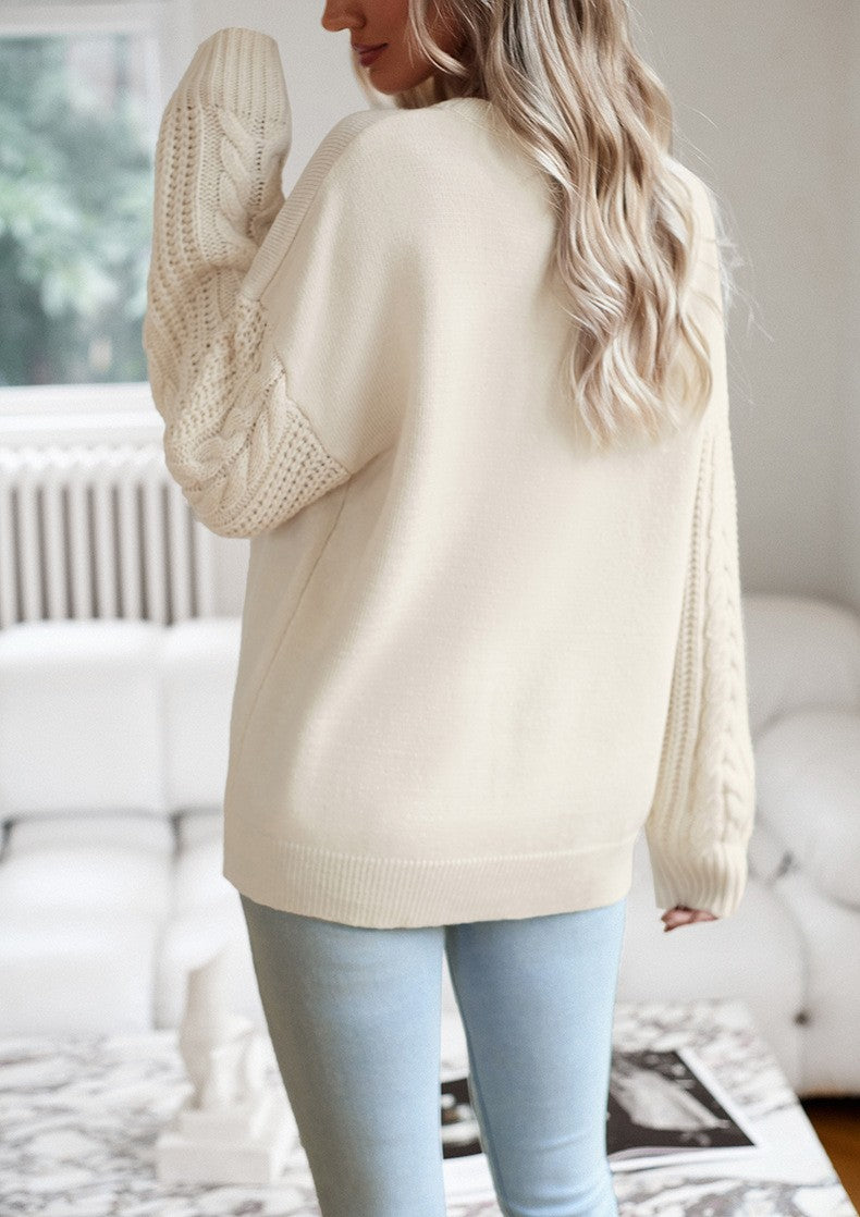 Cozy Cream Cable Knit