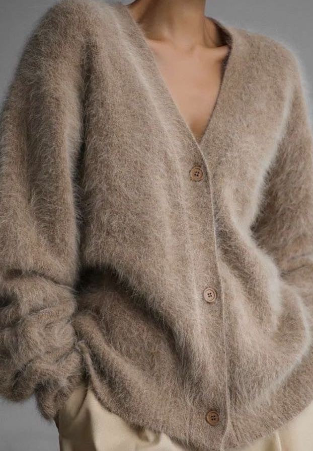 Fuzzy Cardigan