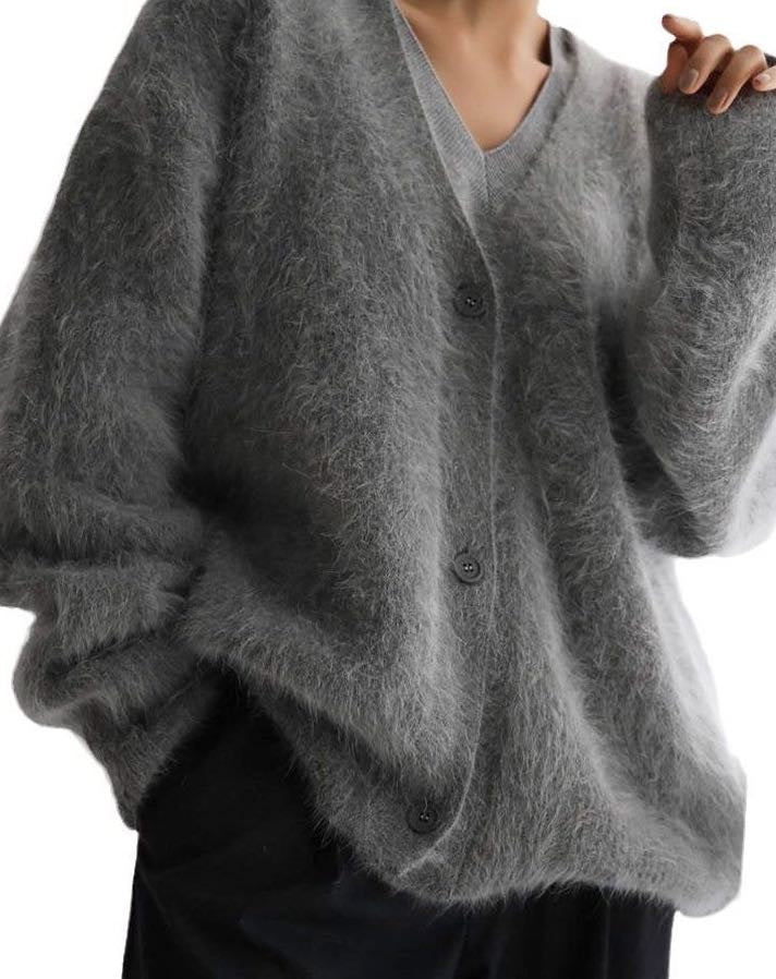 Fuzzy Cardigan