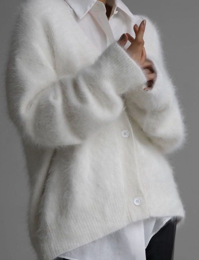 Fuzzy Cardigan