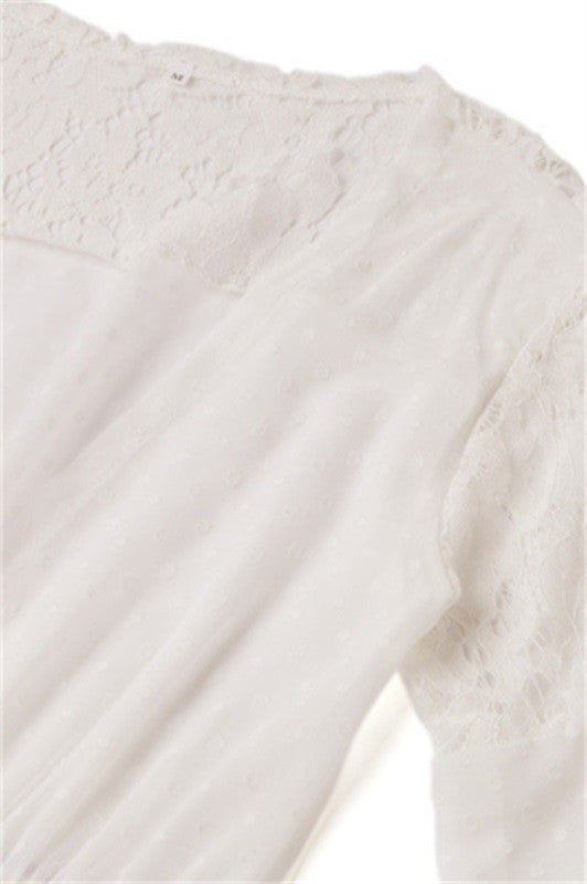Malia Lace Cover Up