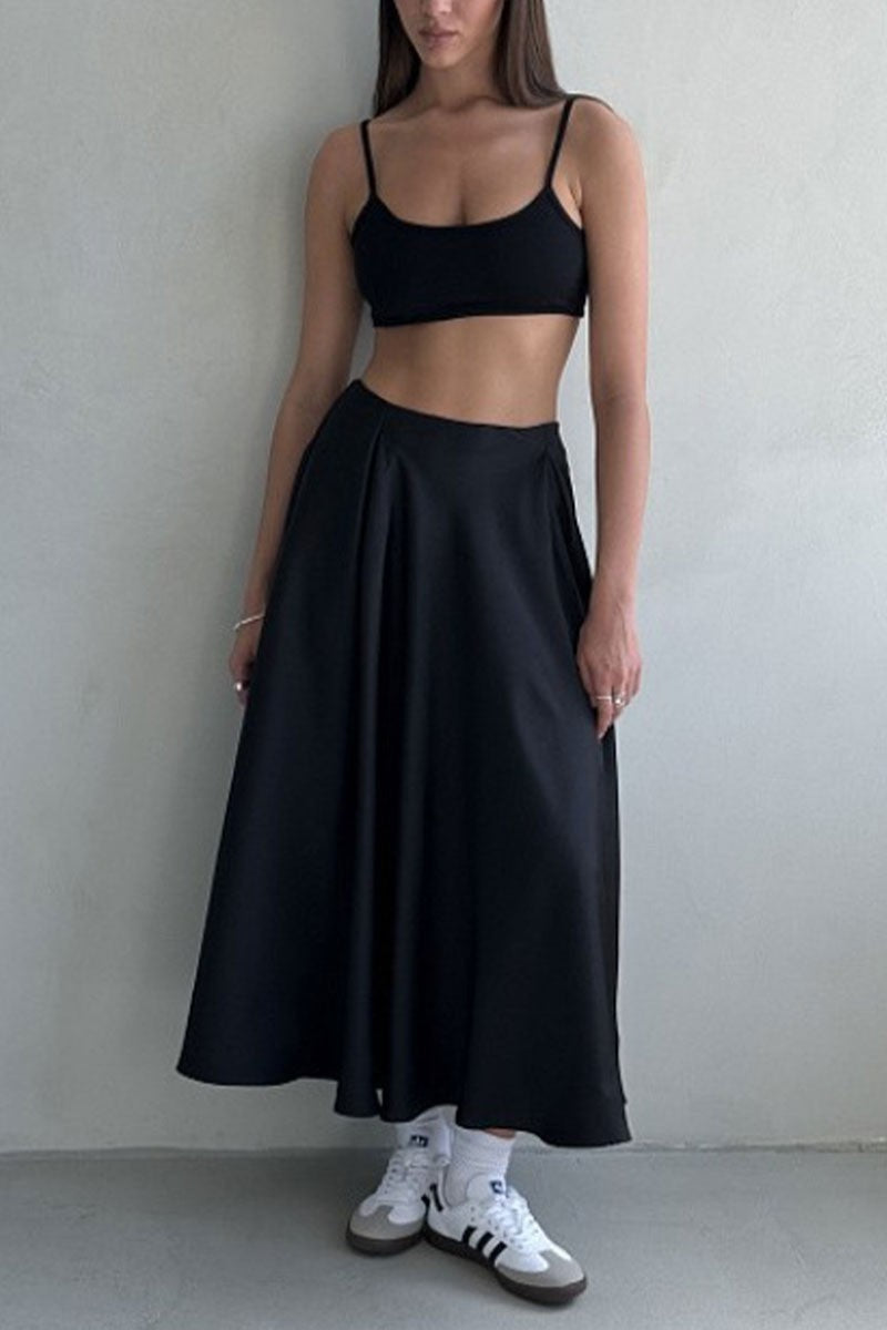 Alessia Silky Skirt