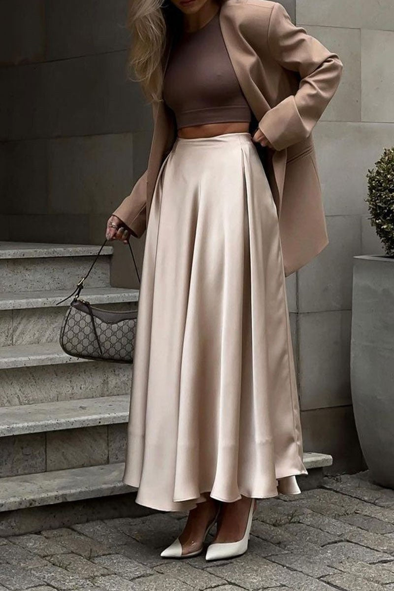 Alessia Silky Skirt