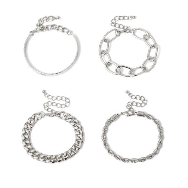 Chain link set