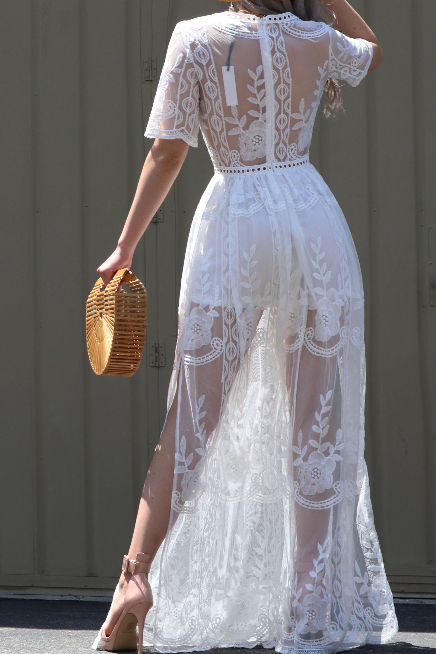 Sadie Lace Romper