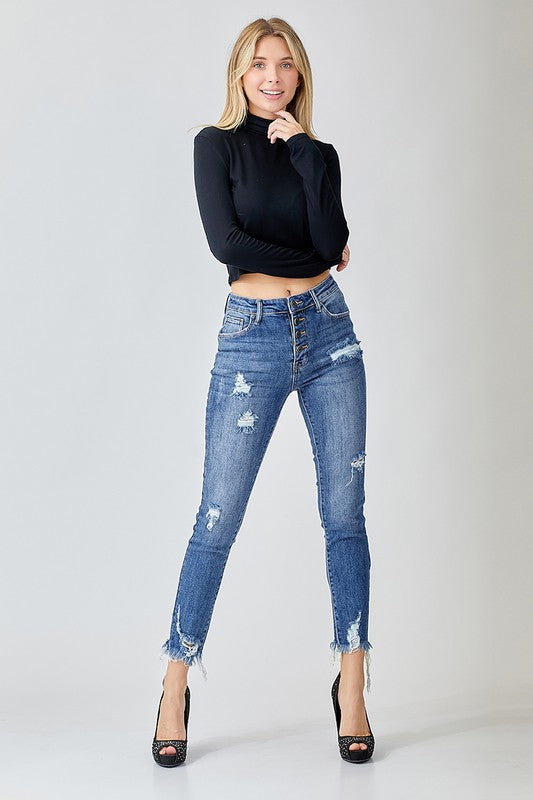 Erica Buttoned Jeans