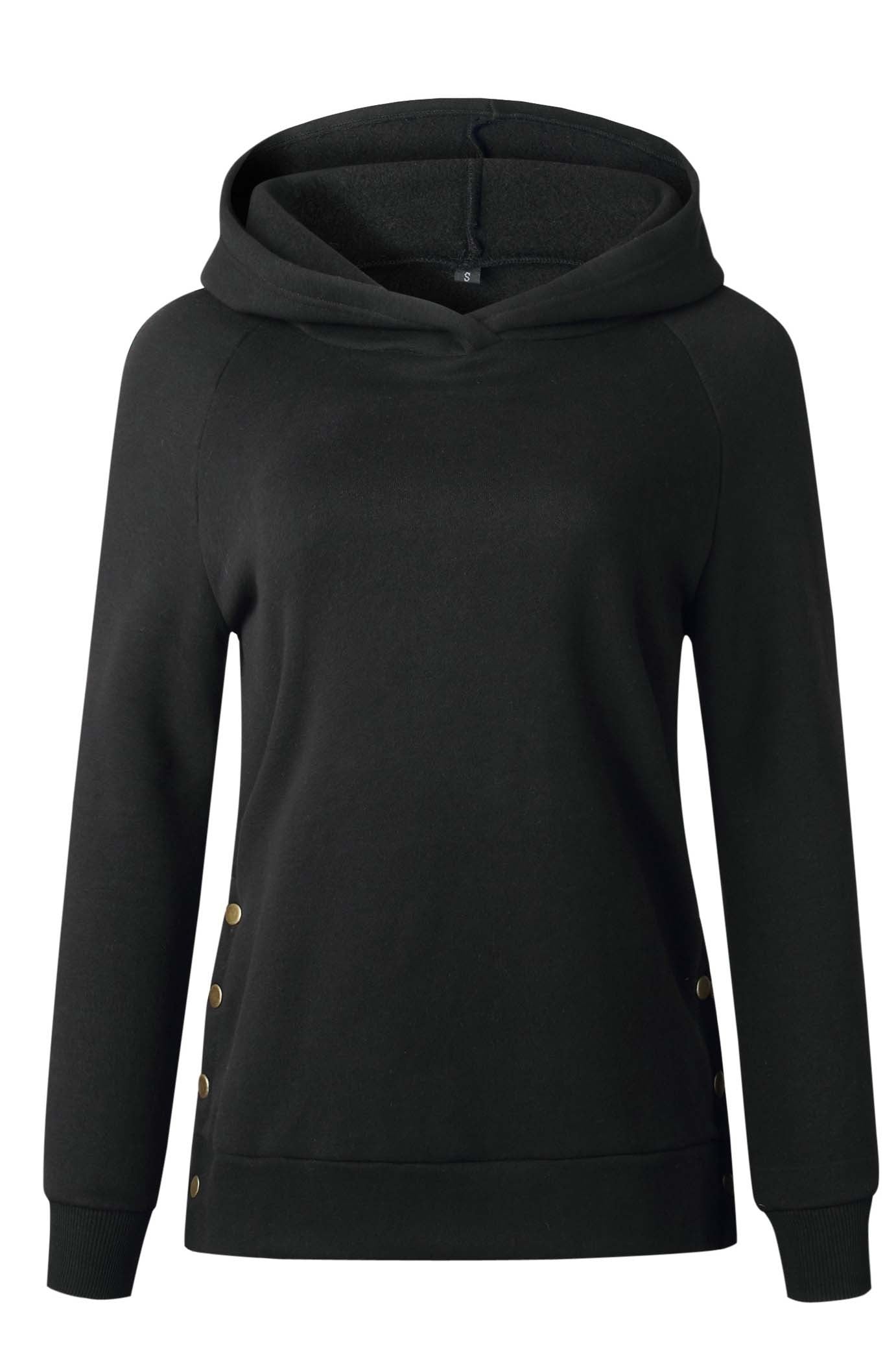 Side Snap Sweatshirt