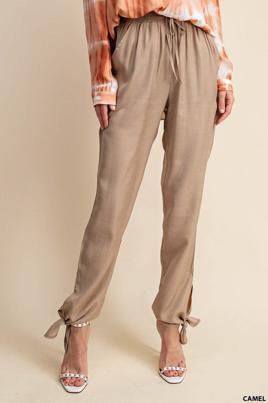 Brittany Bottom Tie Pants
