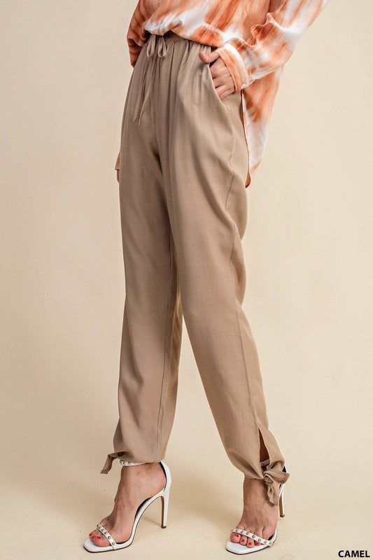 Brittany Bottom Tie Pants