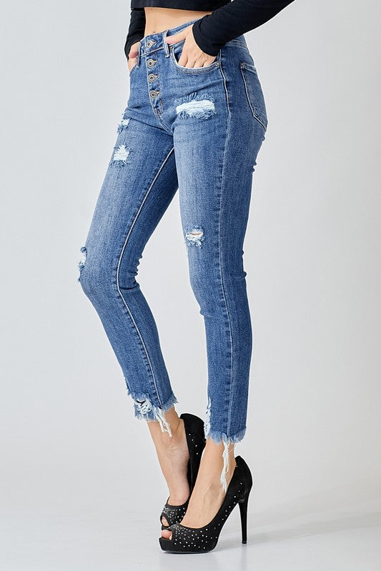 Erica Buttoned Jeans