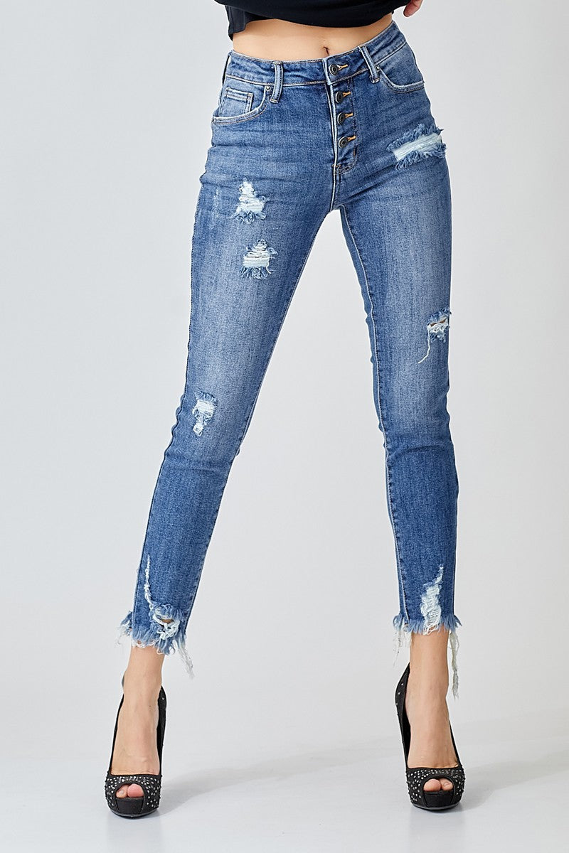 Erica Buttoned Jeans