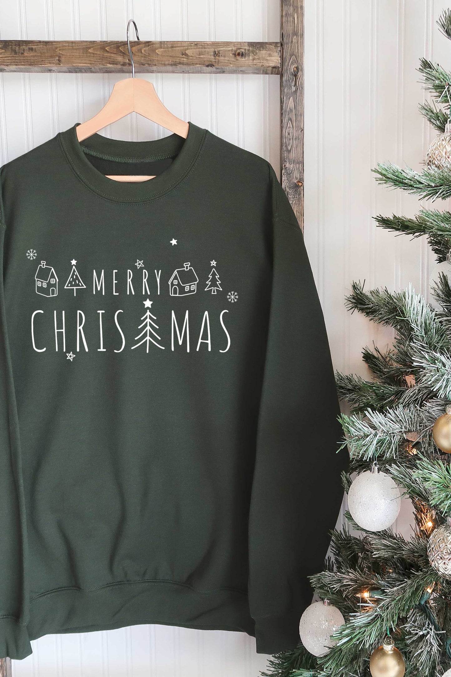 Merry Christmas plus size sweatshirts.