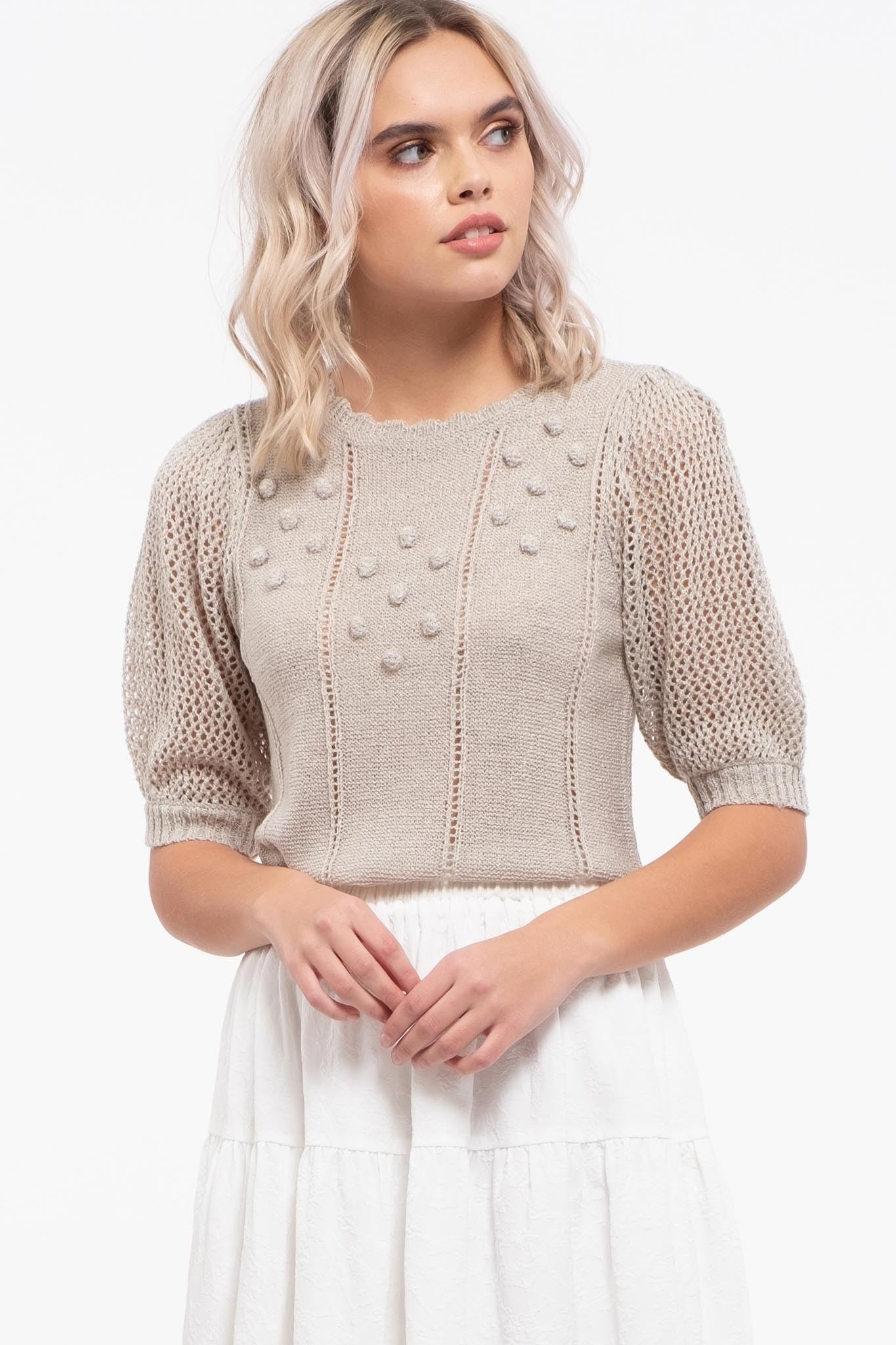 Dottie Half Sleeve Sweater