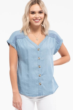 Hayden Denim Top