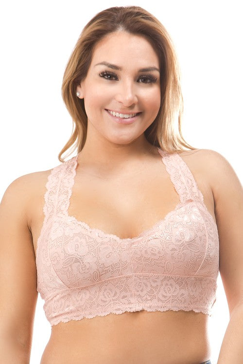 Lace bralette Plus