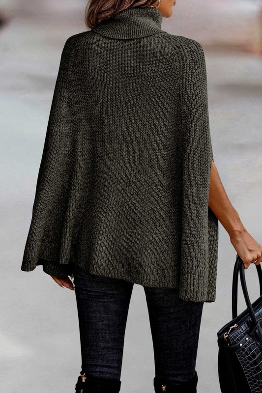 Mae Sleeve-less Poncho