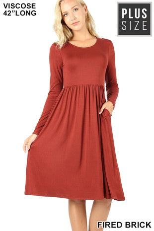 Sienna long sleeve dress