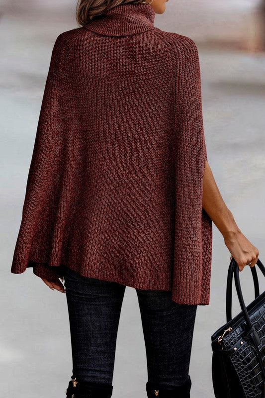Mae Sleeve-less Poncho