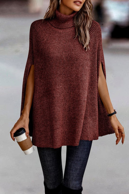 Mae Sleeve-less Poncho