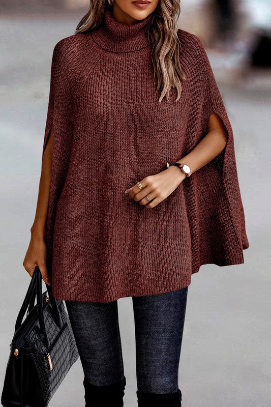 Mae Sleeve-less Poncho