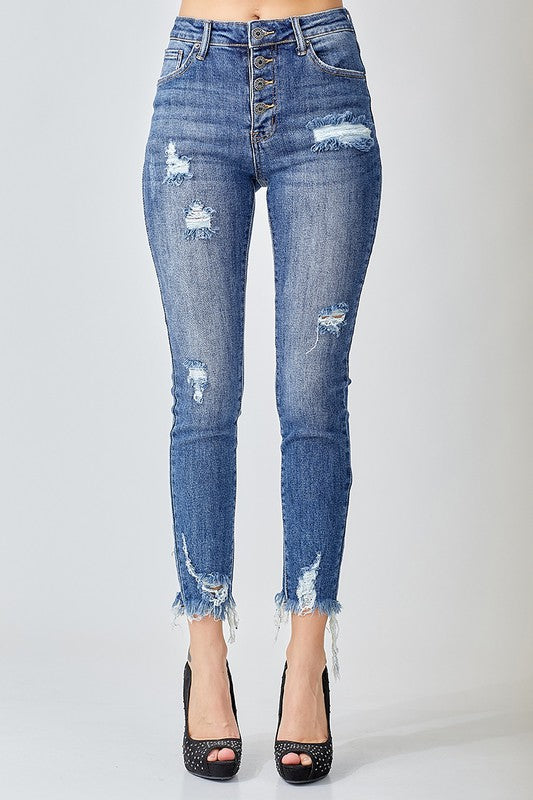 Erica Buttoned Jeans