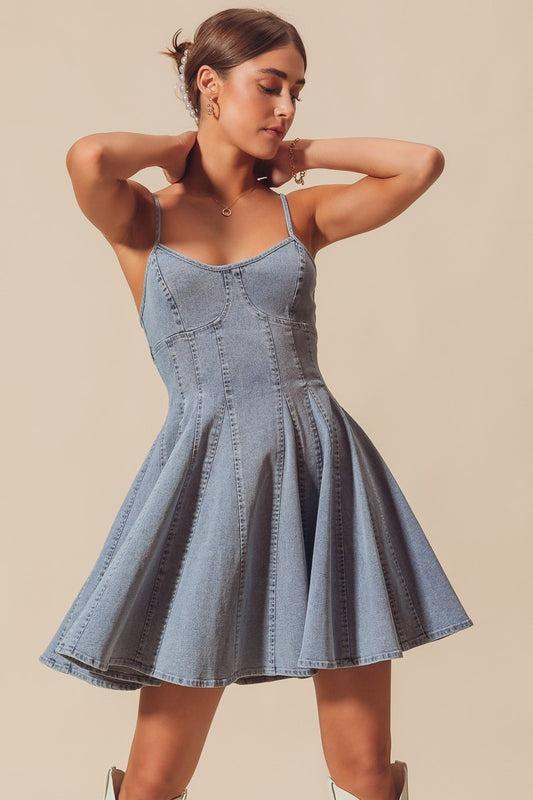 Annie Denim Dress