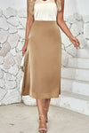 Salem Silky Midi Skirt