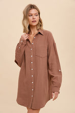 Load image into Gallery viewer, Coconut Shirt Dress

