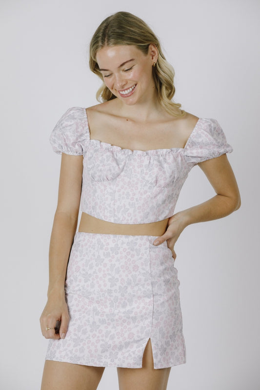 Evelyn Embroidered Mini