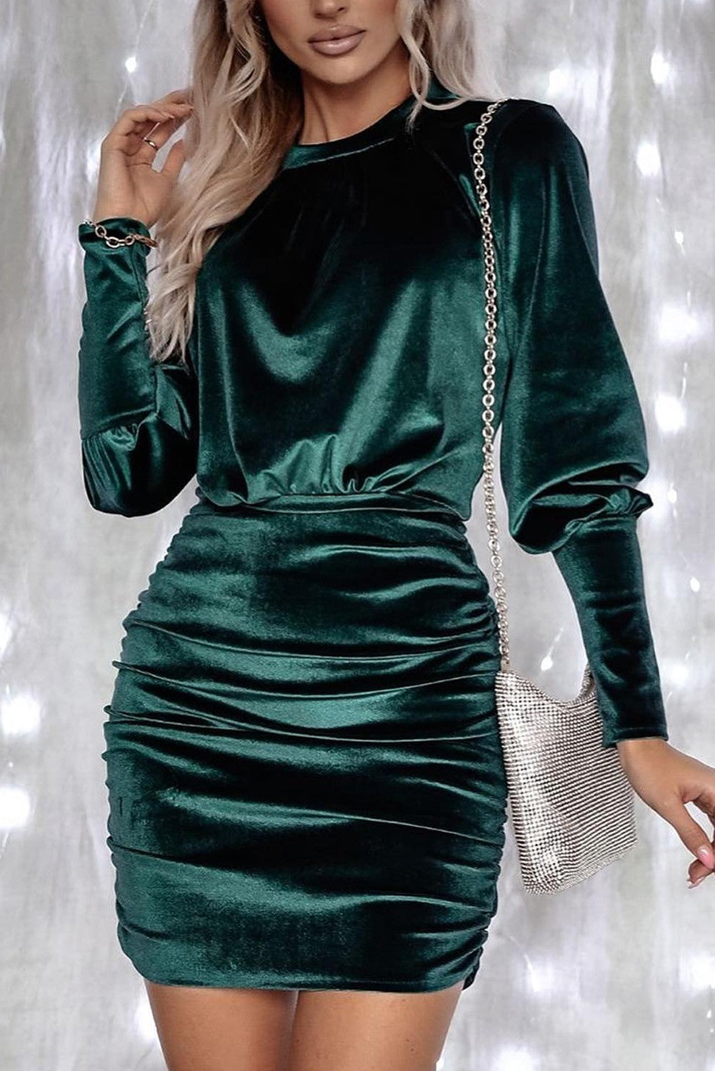 Vivian Velvet Dress