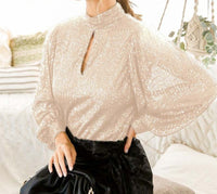 Elana Sequins Top