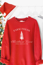 Load image into Gallery viewer, Farm fresh Christmas trees sweatshirt
