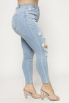 Distressed Skinny Jeans