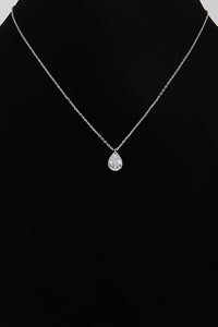 Dainty teardrop necklace