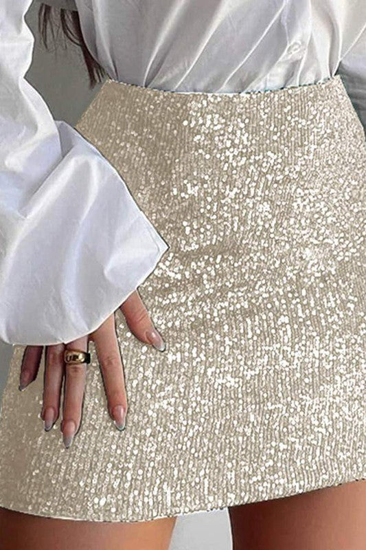 Liv Sequins Skirt