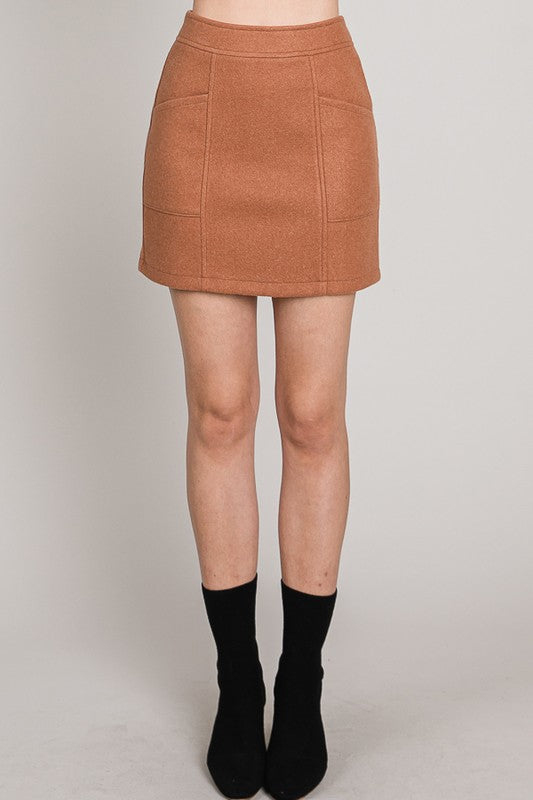 Aubrey Pocket Mini Skirt