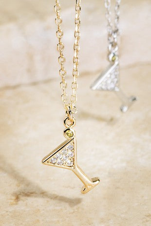 Martini Necklace