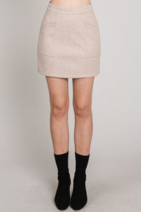 Aubrey Pocket Mini Skirt