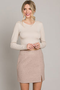 Aubrey Side Slit Skirt